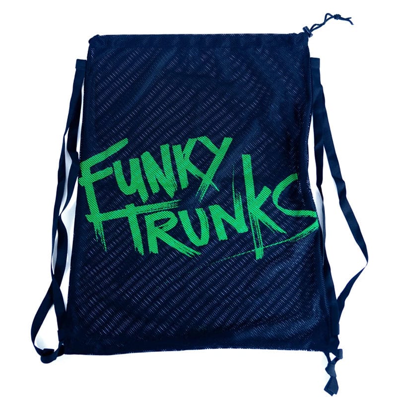 Funky Trunks - Still Black Mesh Bag