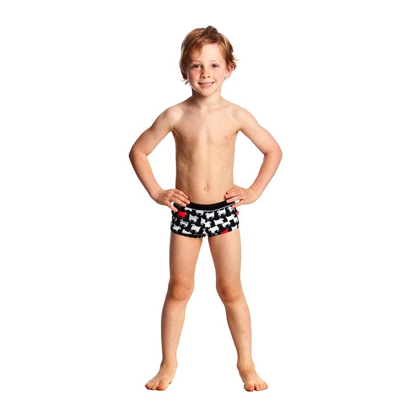 Funky Trunks - Angry Ram Toddler Boys Square Trunks