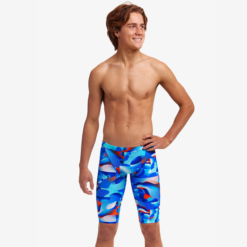 Funky Trunks - Battle Blue - Boys Training Jammers