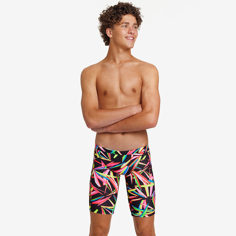 Funky Trunks - Black Blades - Boys Training Jammers