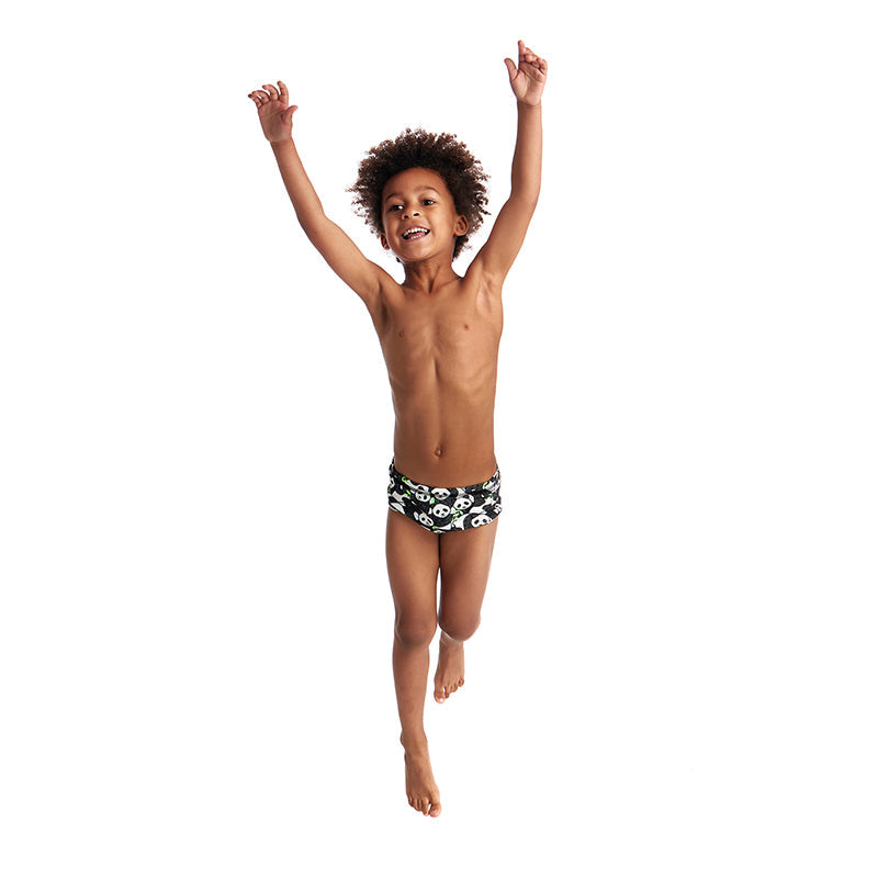 Funky Trunks - Pandaddy Toddler Boys Eco Printed Trunk
