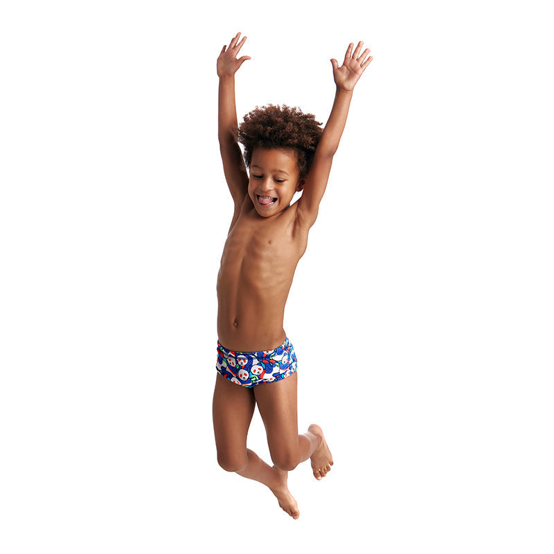 Funky Trunks - Pandamania Toddler Boys Eco Printed Trunk