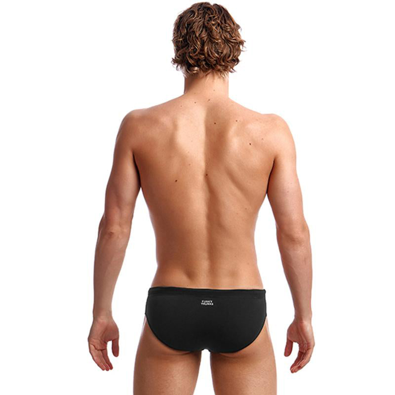 Funky Trunks - Still Black - Mens Classic Briefs