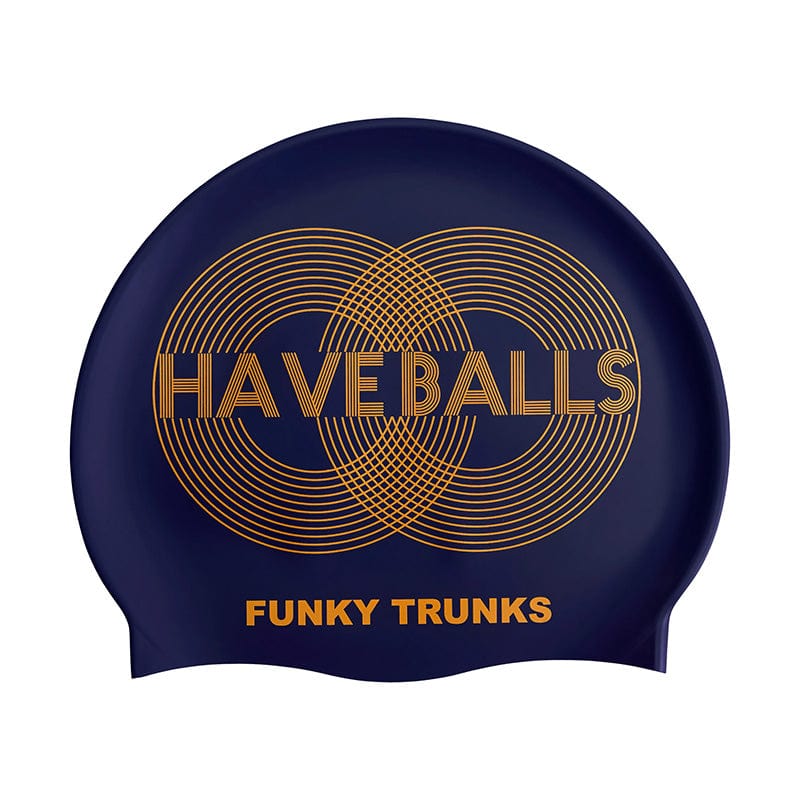 Funky Trunks - Golden Balls Silicone Swimming Hat