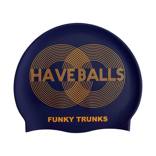 Funky Trunks - Golden Balls Silicone Swimming Hat