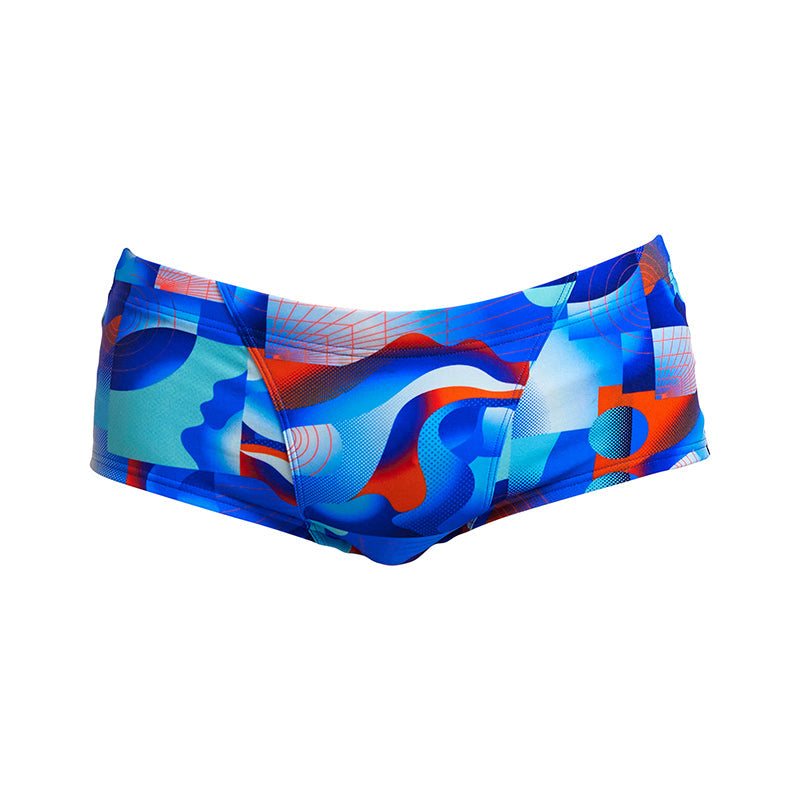 Funky Trunks - Battle Blue - Mens Classic Trunks