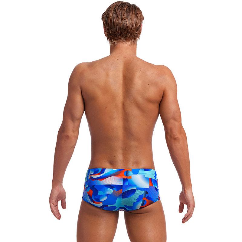 Funky Trunks - Battle Blue - Mens Classic Trunks