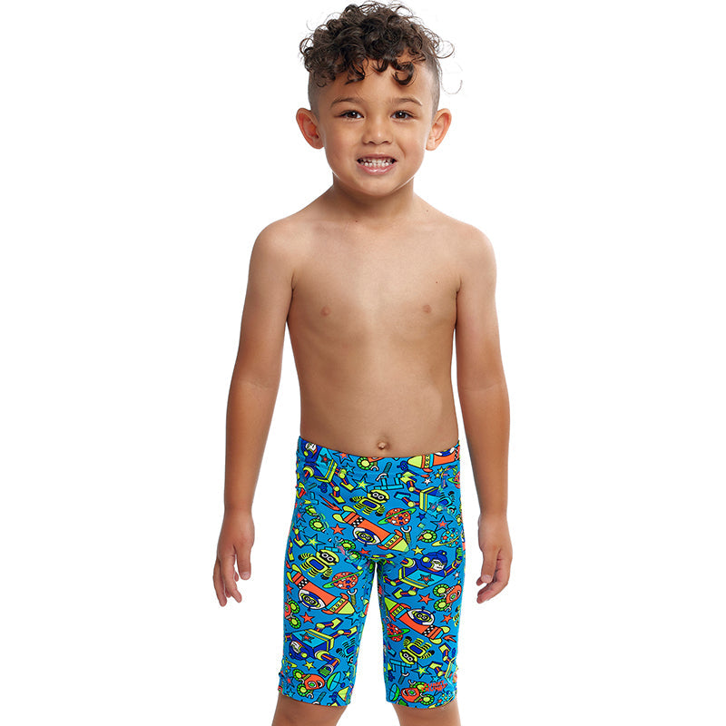 Funky Trunks - Beep Beep - Toddler Boys Miniman Jammer