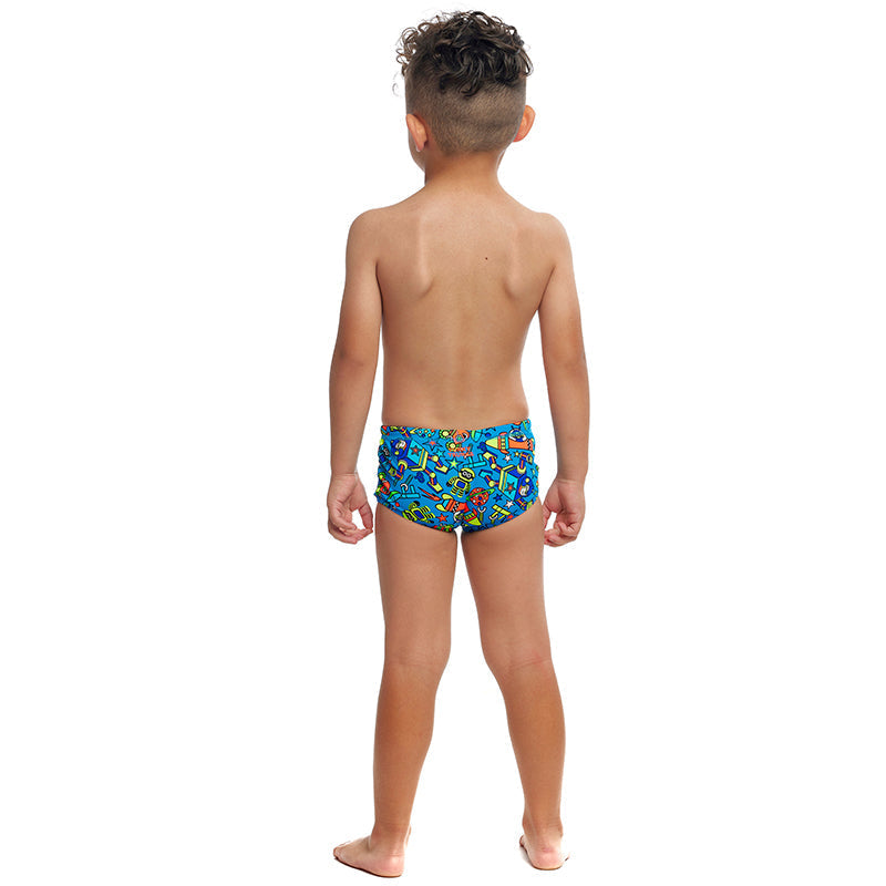 Funky Trunks - Beep Beep - Toddler Boys Printed Trunks