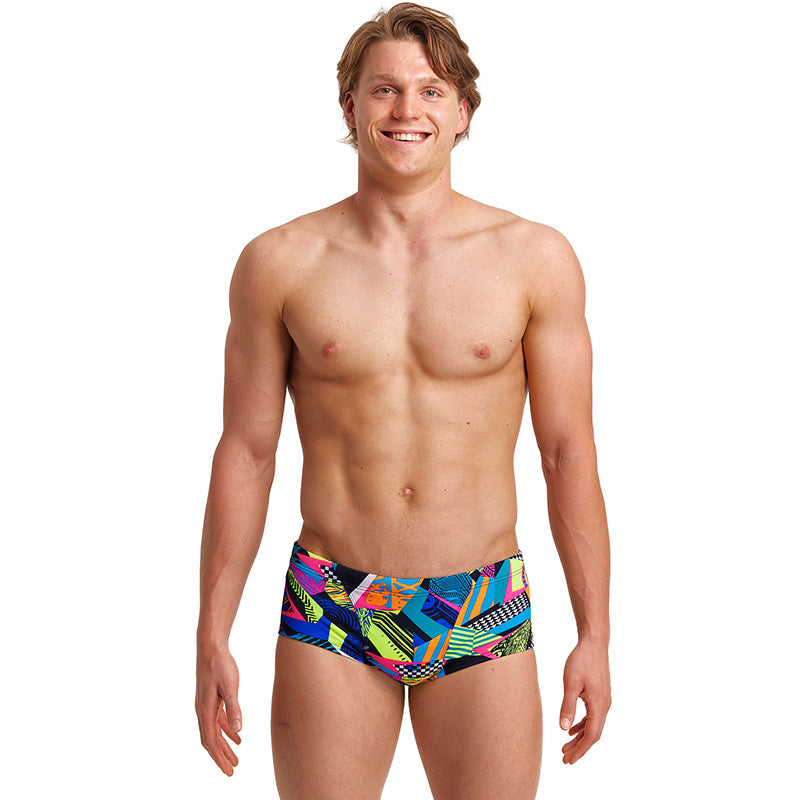 Funky Trunks - Bel Air Beats - Mens Classic Trunks