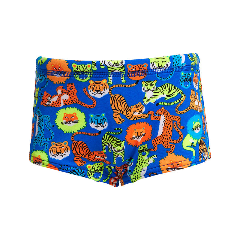 Funky Trunks - Big Cat Bash - Toddler Boys Printed Trunks