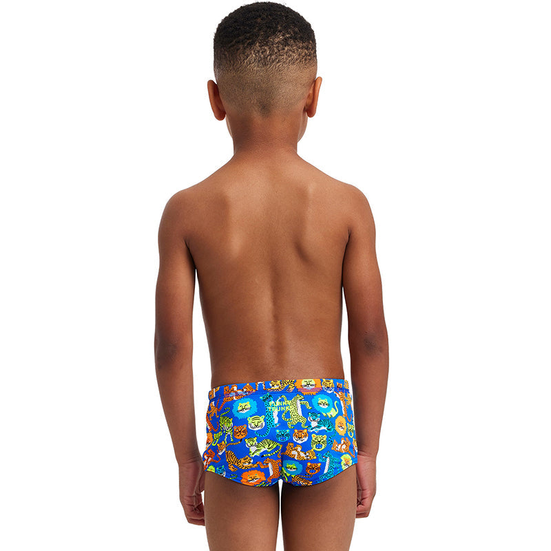 Funky Trunks - Big Cat Bash - Toddler Boys Printed Trunks