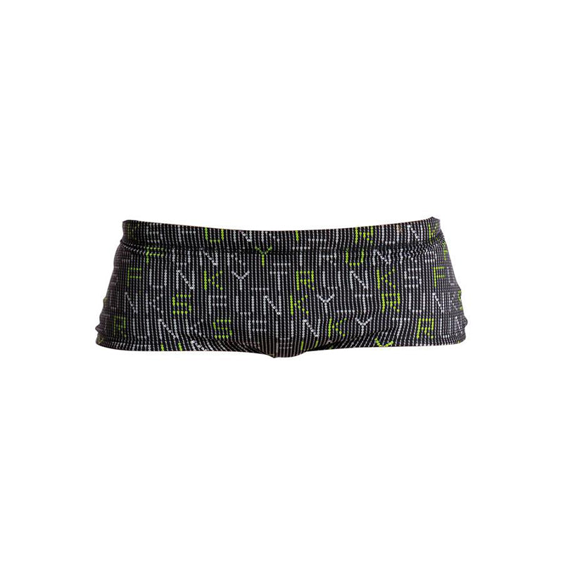 Funky Trunks - Binary Bro Mens Plain Front Trunks