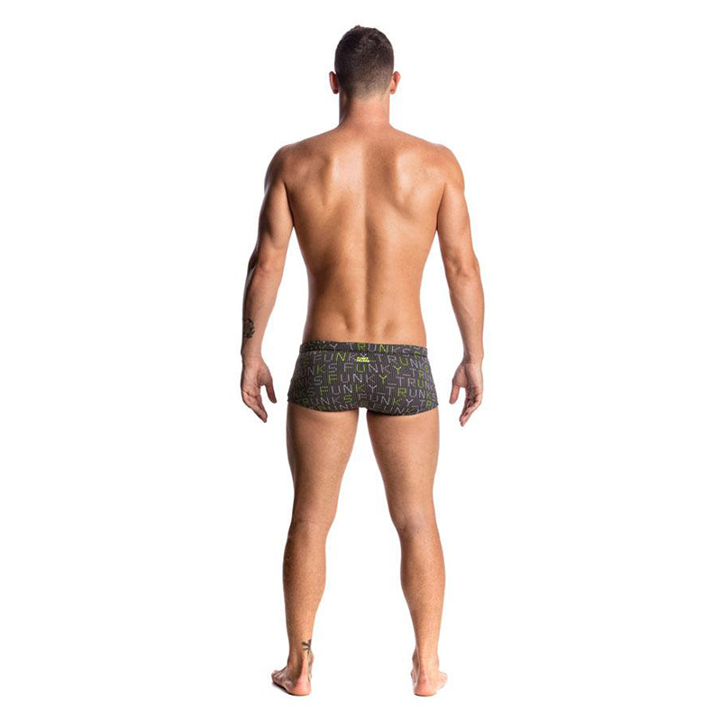 Funky Trunks - Binary Bro Mens Plain Front Trunks