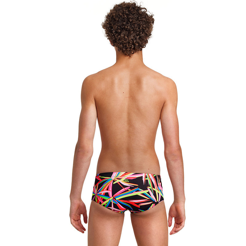Funky Trunks - Black Blades - Boys Sidewinder Trunks