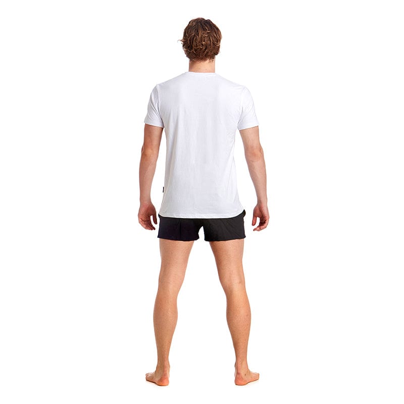Funky Trunks - Black Line Mens T-Shirt