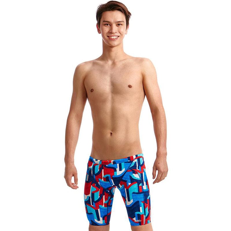 Funky Trunks - Block Rock Boys Training Jammer