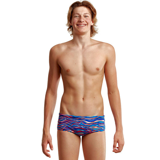 Funky Trunks - Blow Wave - Boys Eco Sidewinder Trunks