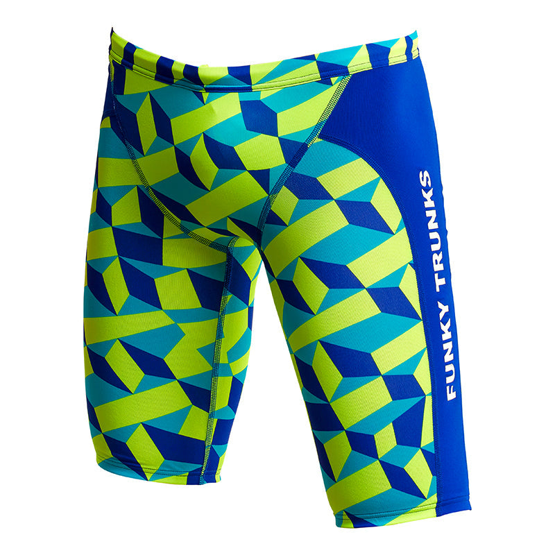 Funky Trunks - Blue Blockers - Boys Training Jammers