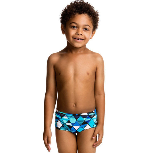 Funky Trunks - Blue Steel Toddler Boys Trunks
