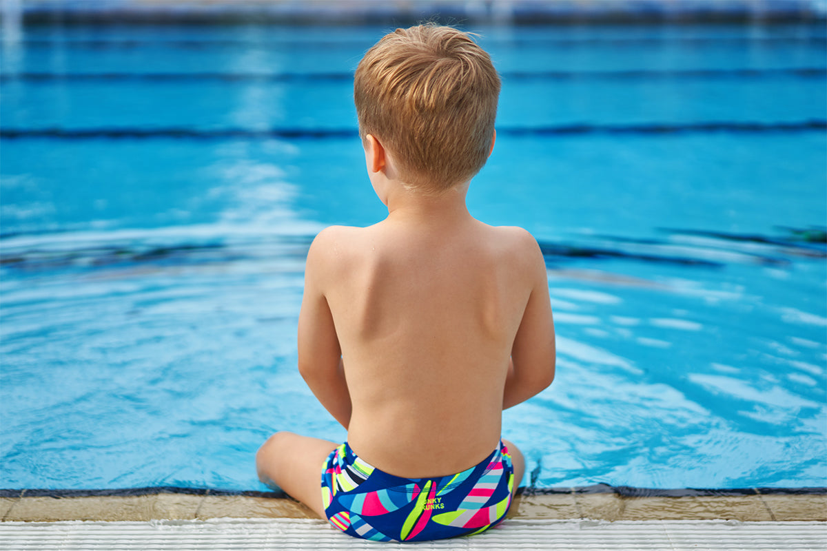 Funky Trunks - Board Bash - Toddler Boys Printed Trunks