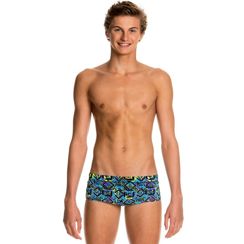 Funky Trunks - Hazard Lights Boys Classic Trunks