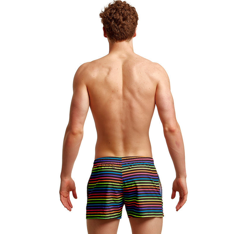 Funky Trunks - Bright Lights - Mens Shorty Shorts Short