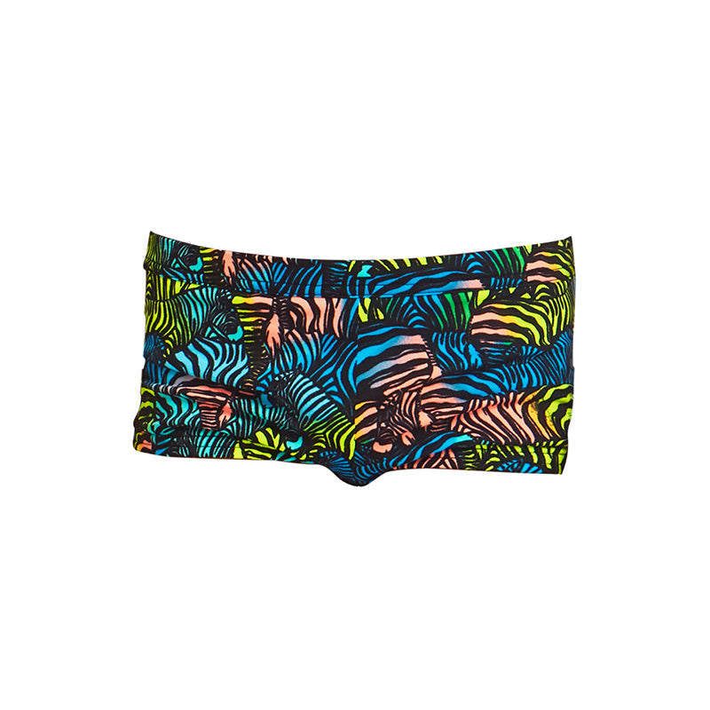 Funky Trunks - Colour Run - Toddler Boys Eco Square Trunks