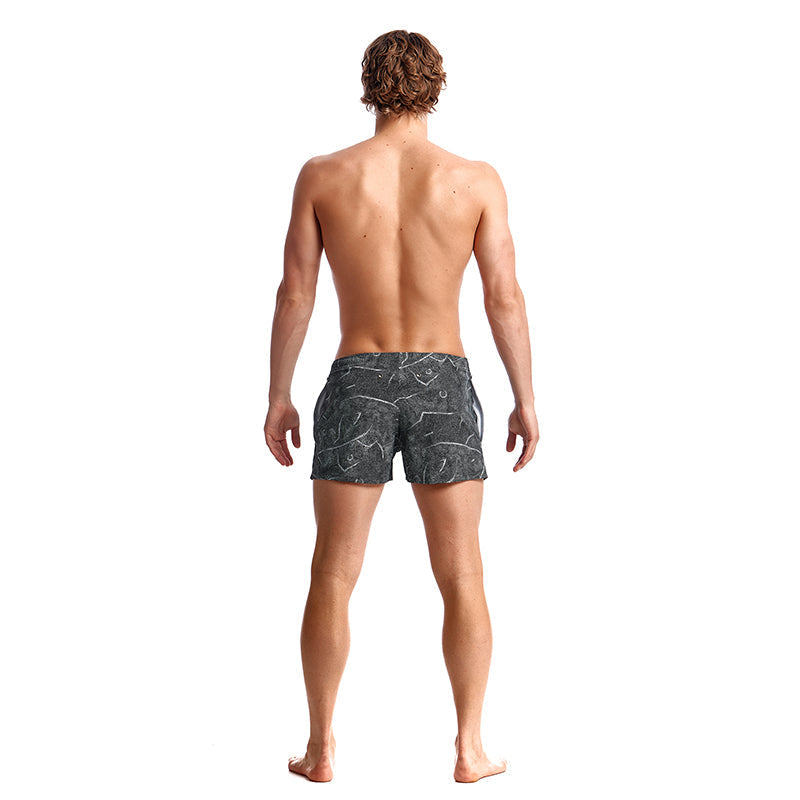 Funky Trunks - Crack Up Mens Shorty Shorts Short