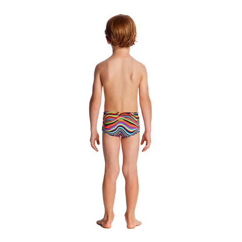 Funky Trunks - Dripping Toddler Boys Printed Trunks
