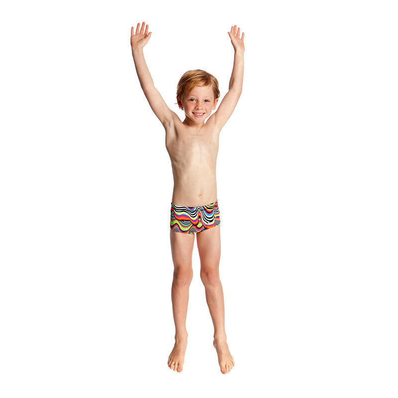 Funky Trunks - Dripping Toddler Boys Printed Trunks