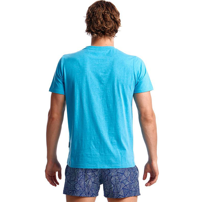 Funky Trunks - Freestyler Orange Mens Crew Neck T-Shirt
