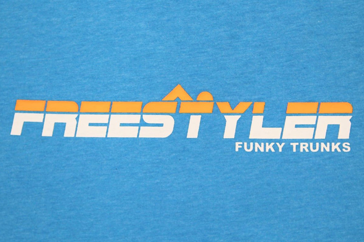 Funky Trunks - Freestyler Orange Mens Crew Neck T-Shirt