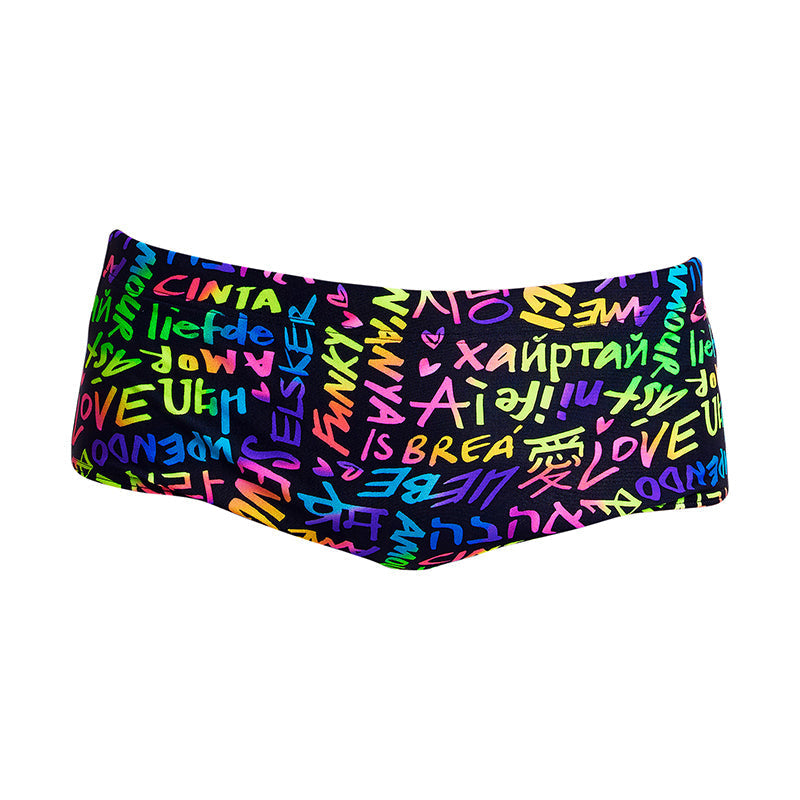 Funky Trunks - Love Funky - Mens Sidewinder Trunks