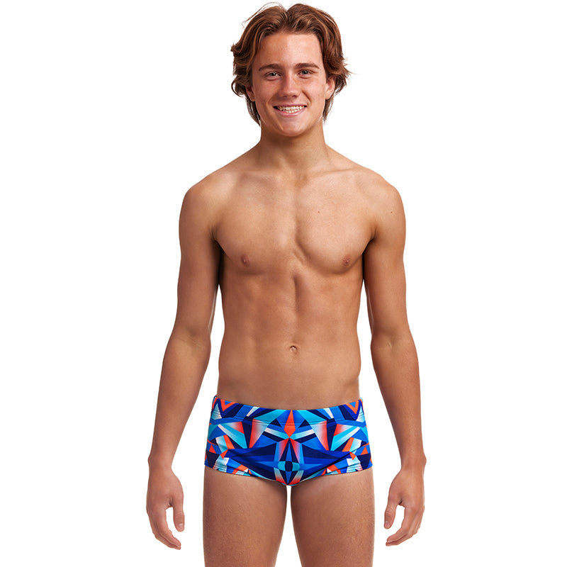 Funky Trunks - Mad Mirror - Boys Sidewinder Trunks