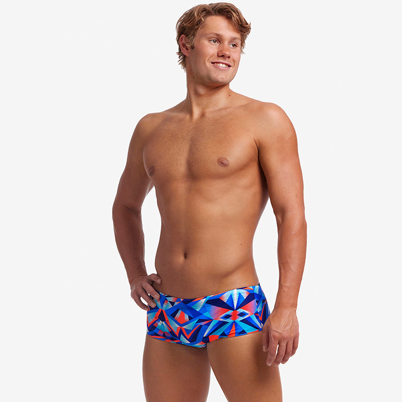 Funky Trunks - Mad Mirror - Mens Sidewinder Trunks