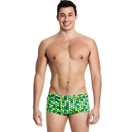 Funky Trunks - Golden Honeycomb Mens Classic Trunk