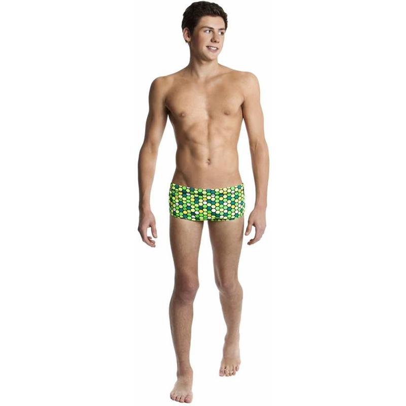 Funky Trunks - Golden Honeycomb Mens Classic Trunk