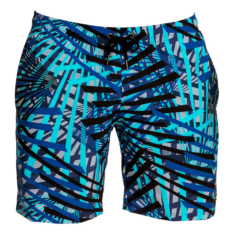 Funky Trunks - Splinter Spray Mens Long Johnny Shorts