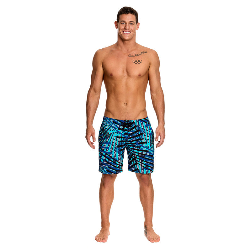 Funky Trunks - Splinter Spray Mens Long Johnny Shorts