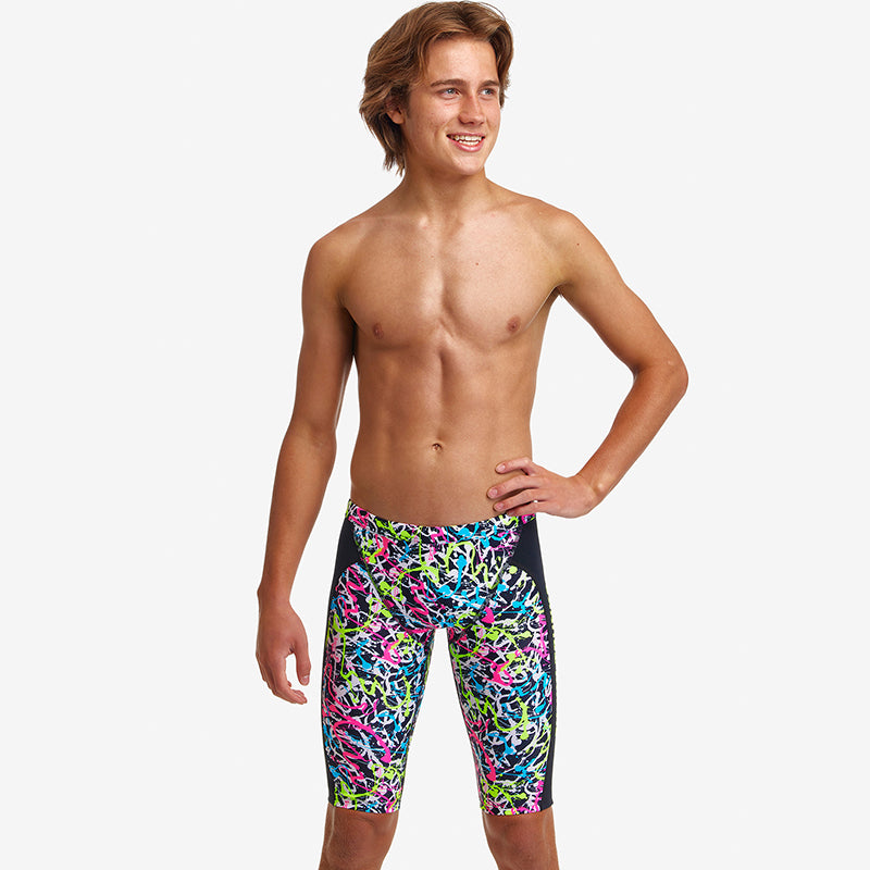 Funky Trunks - Messed Up - Boys Training Jammers
