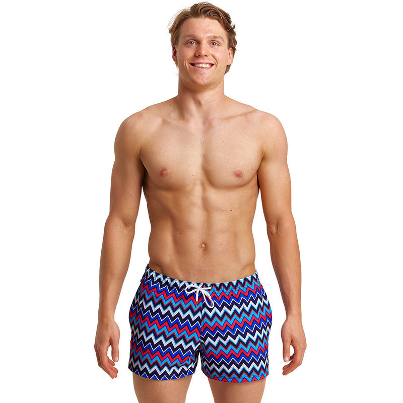 Funky Trunks - Nautical Mile - Mens Shorty Shorts Short
