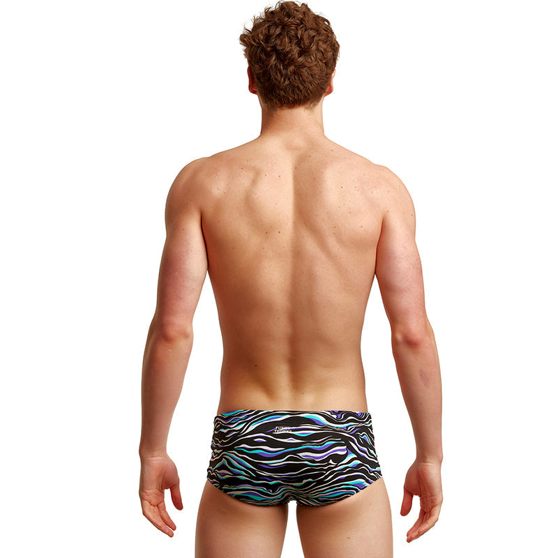 Funky Trunks - Oil Slick - Mens Eco Sidewinder Trunks