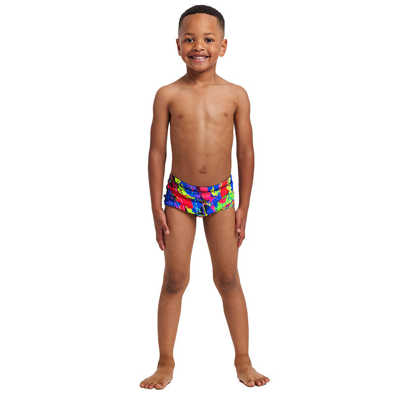 Funky Trunks - Paint Smash - Toddler Boys Printed Trunks