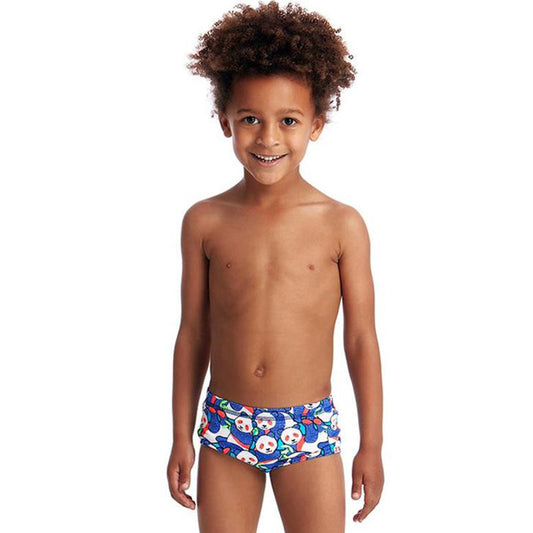 Funky Trunks - Pandamania Toddler Boys Eco Printed Trunk