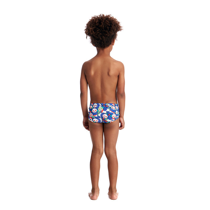 Funky Trunks - Pandamania Toddler Boys Eco Printed Trunk
