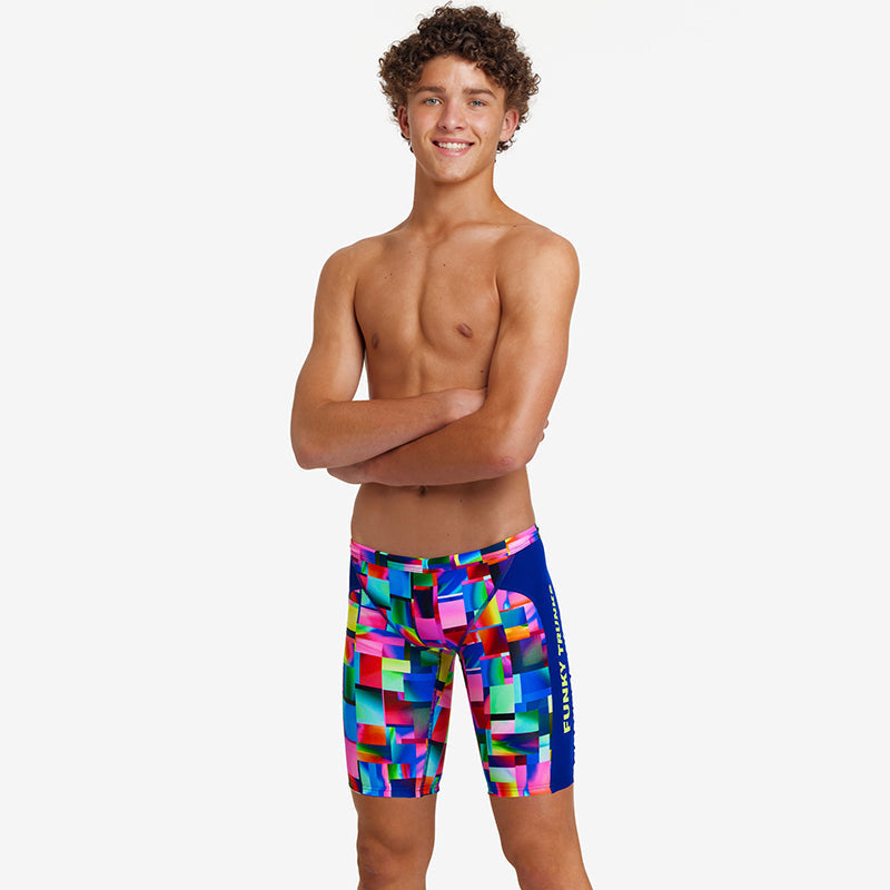 Funky Trunks - Patch Panels - Boys Training Jammers