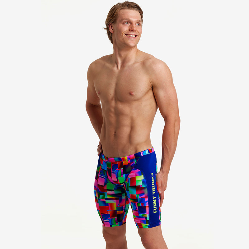 Funky Trunks - Patch Panels - Mens Training Jammers