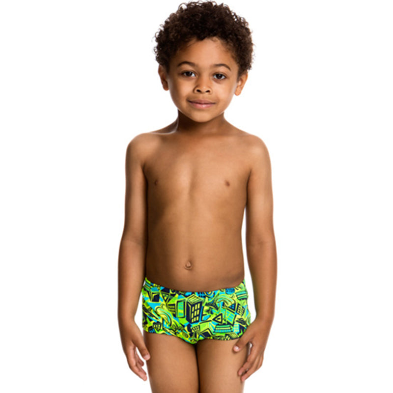 Funky Trunks - Petrol Pants Toddler Boys Trunks