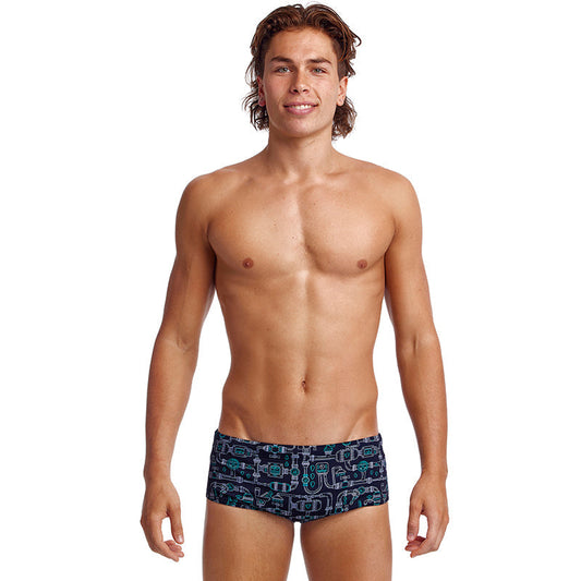 Funky Trunks - Pooped - Mens Eco Sidewinder Trunks